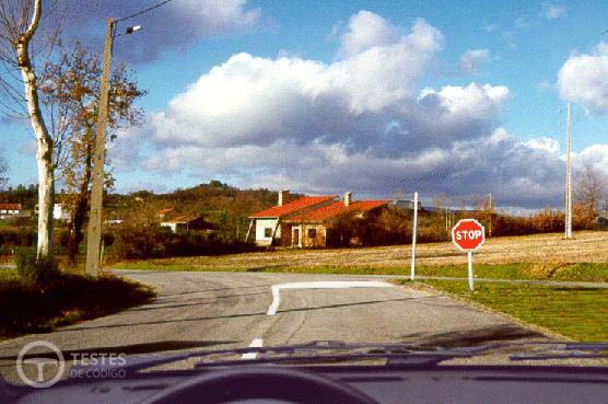 Pergunta IMT: Ao encontrar este sinal devo: